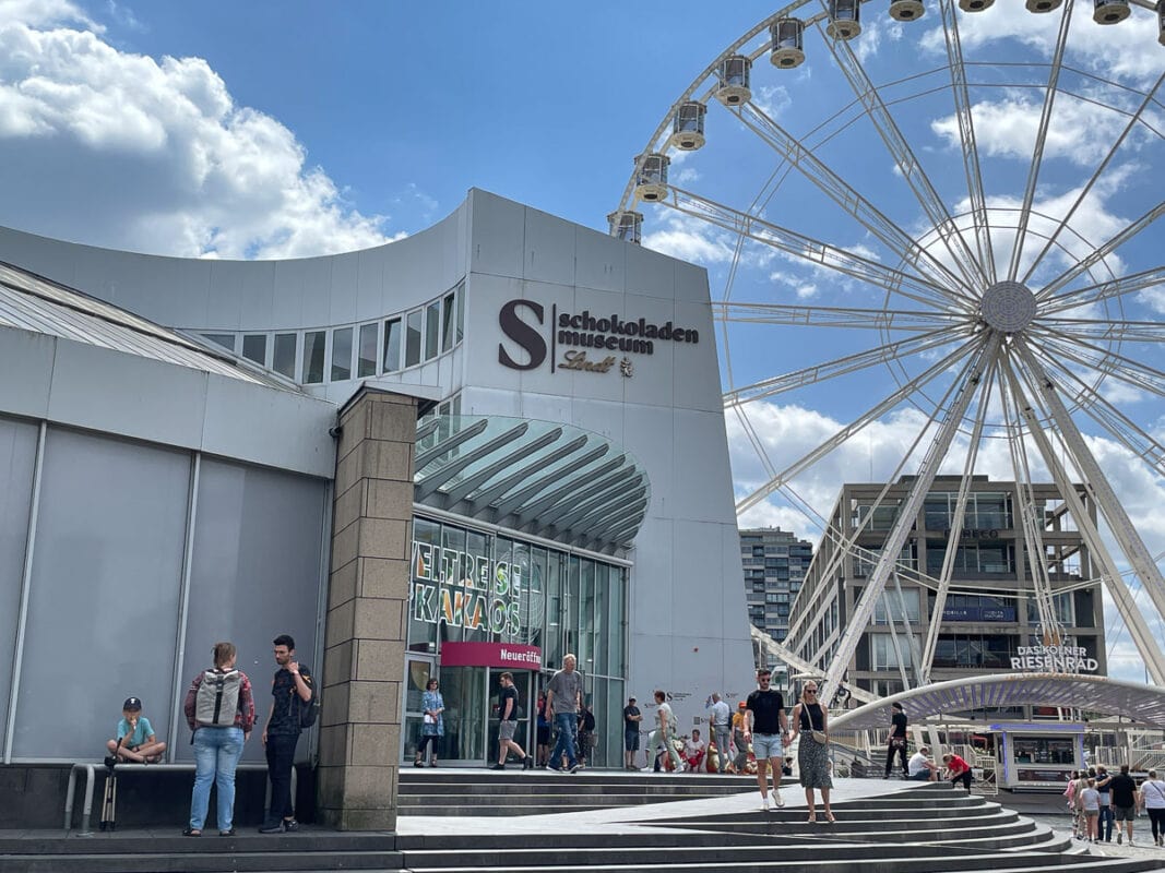 Chocolate Museum and ferris wheel 