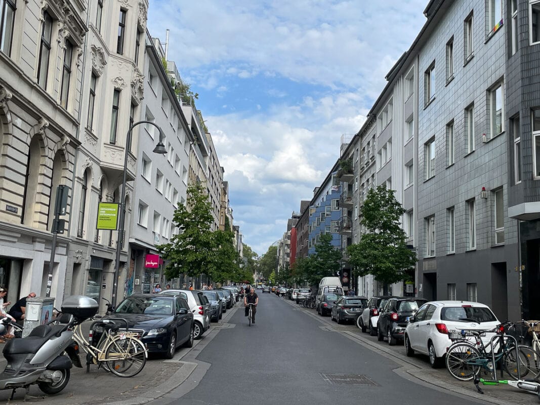 Cologne (Köln) city street