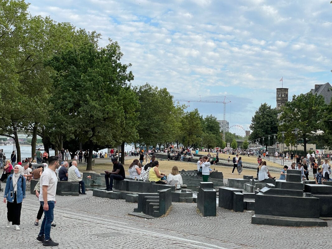 Rhine riverfront