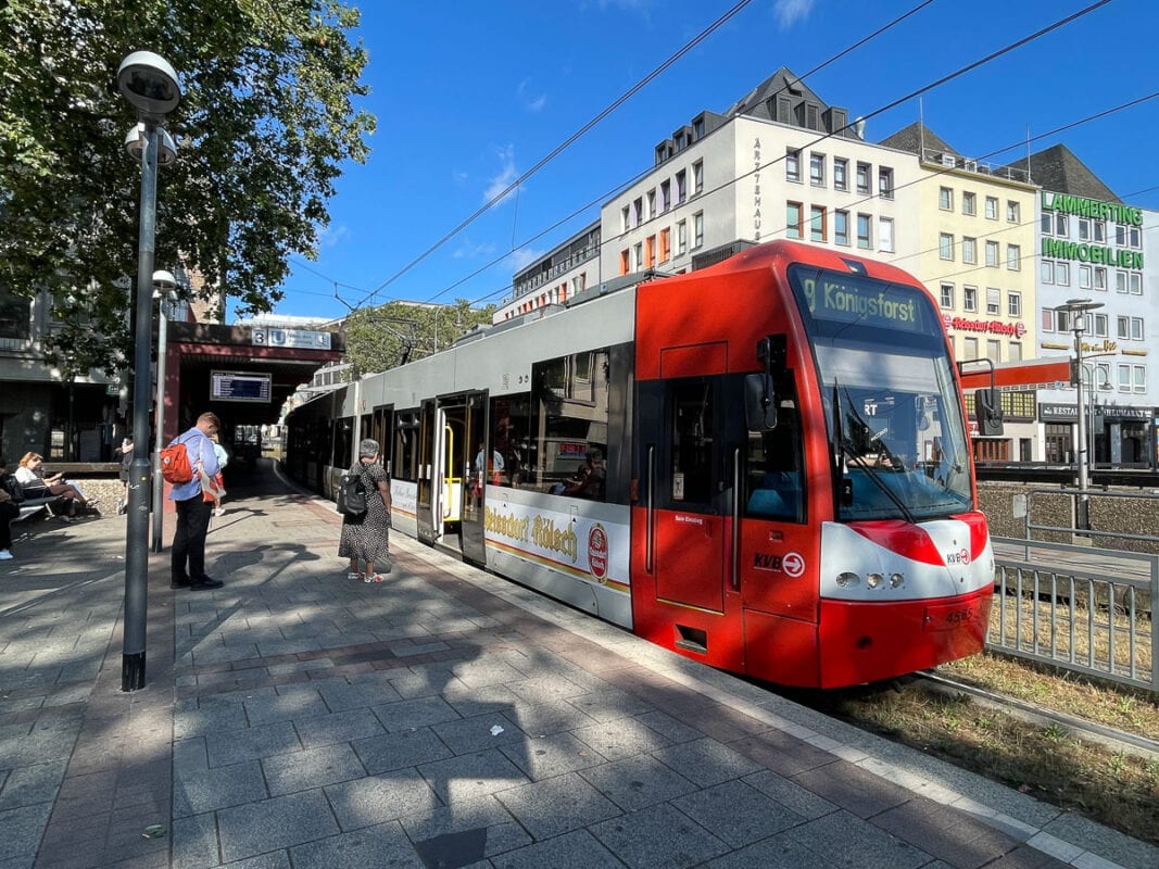 public tram car