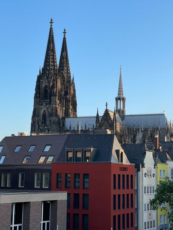 View of the Cologne cathedral 