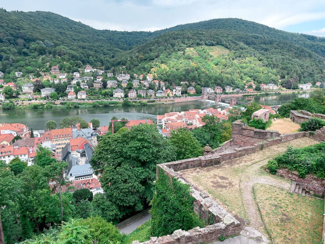 Heidelberg castle view