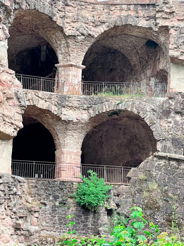 Heidelberg castle fortification