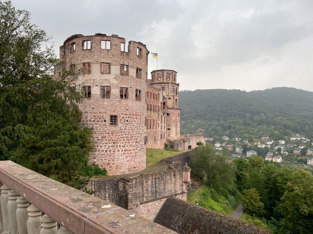 Heidelberg castle tower 