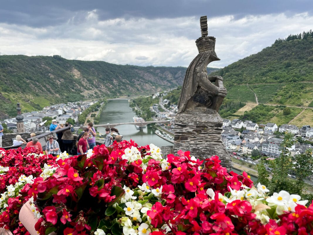 View of Cochem from the castle 