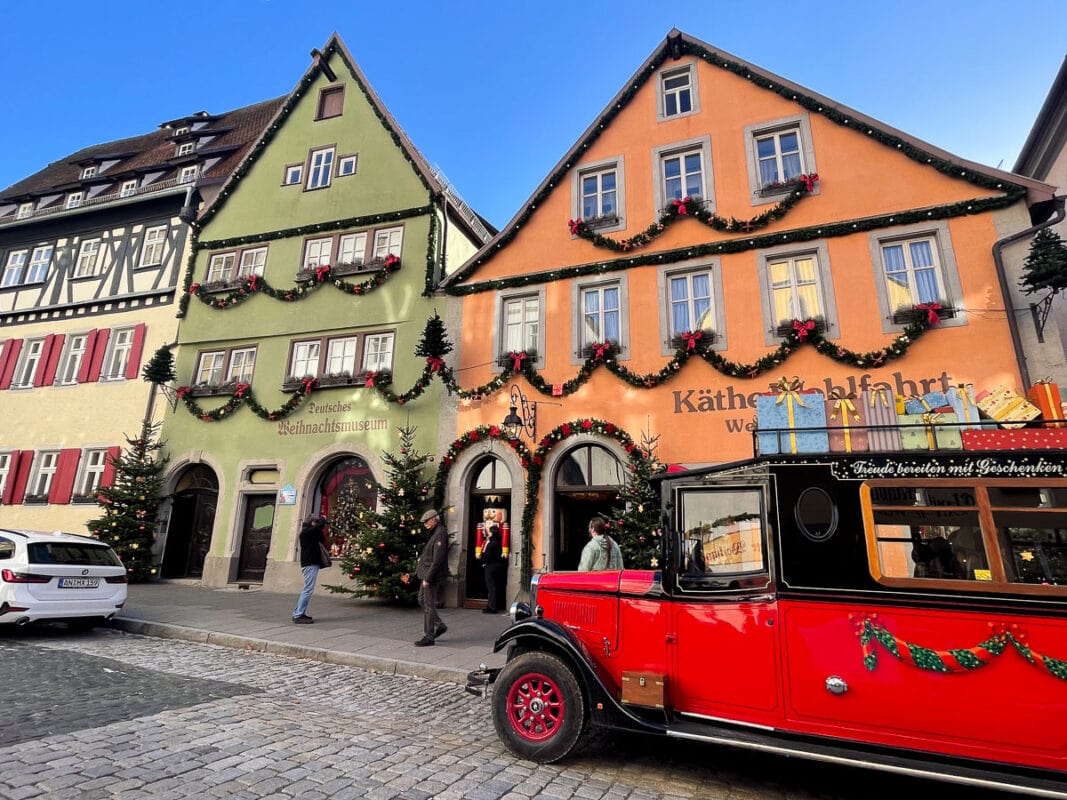 Rothenburg Christmas museum and Christmas store