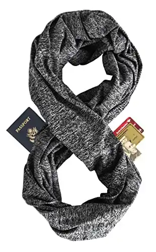 Convertible Hidden Pocket Scarf