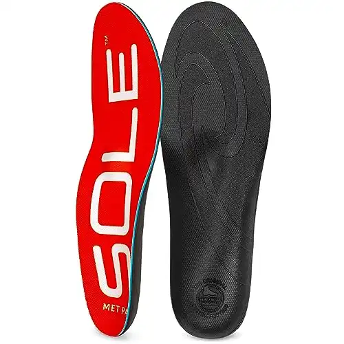 SOLE Active Medium Shoe Insoles with Metatarsal Pads