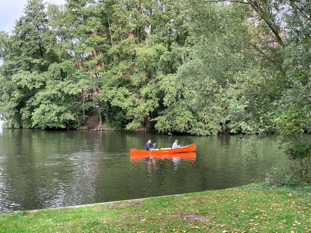 canoe in Hamburg 