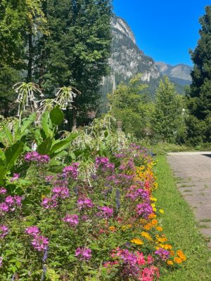 Garmisch-Partenkirchen Kurpark gardens