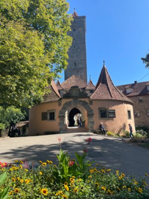 Wall and tower