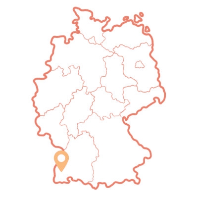 Black Forest on map