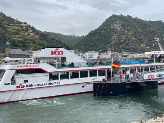 KD cruise line boat, Rhine