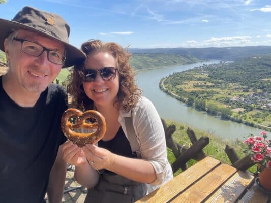 Aaron and Cate at Gedeonseck Rheinblick