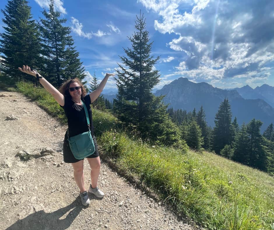 Cate in the German Alps