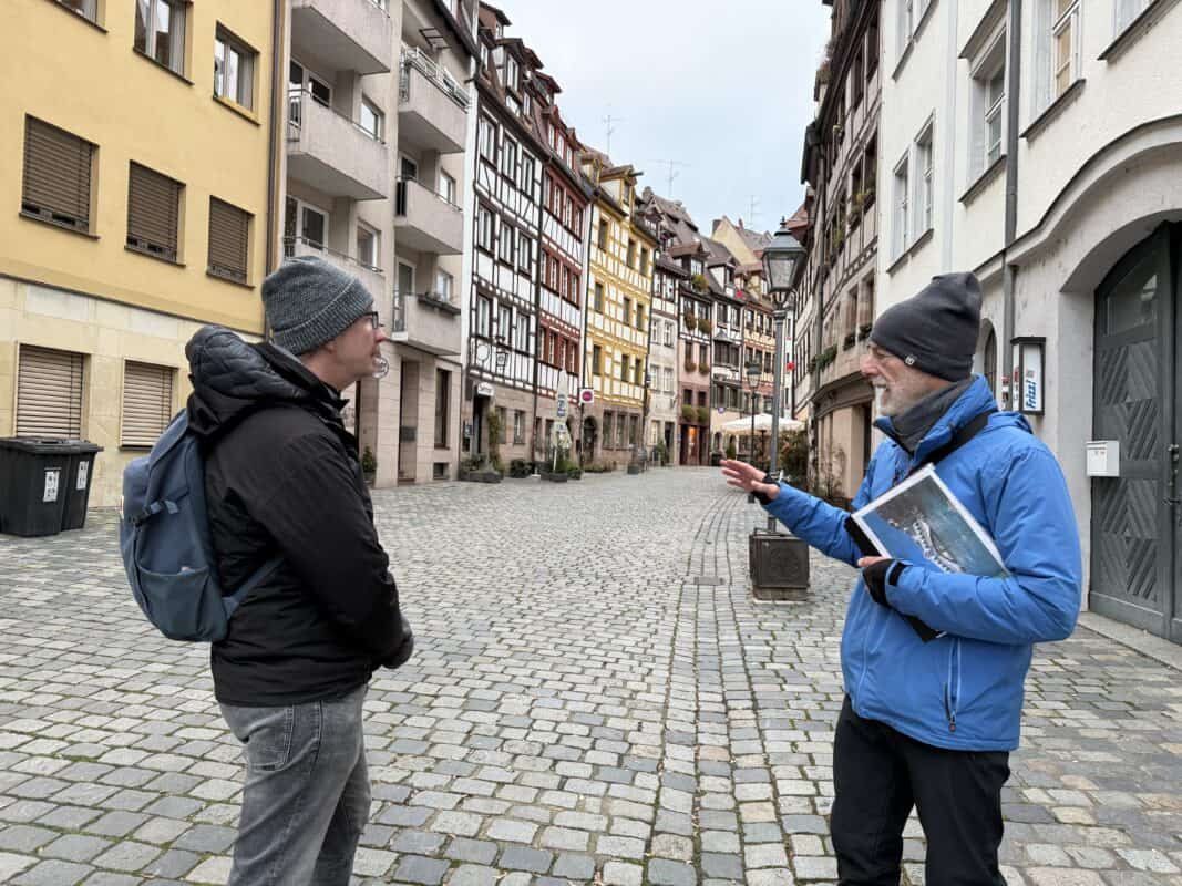 Aaron and Kevin in Nürnberg